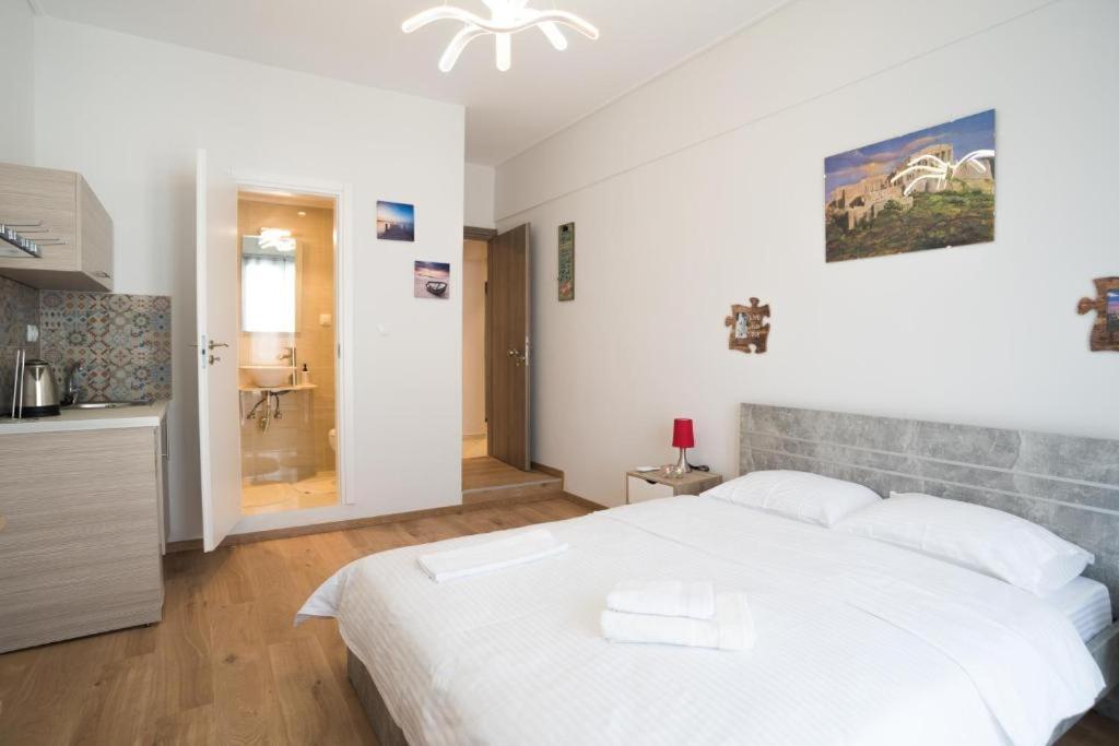Monastiraki 3-4 Blue Sky Apartment Athena Bagian luar foto